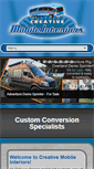 Mobile Screenshot of creativemobileinteriors.com